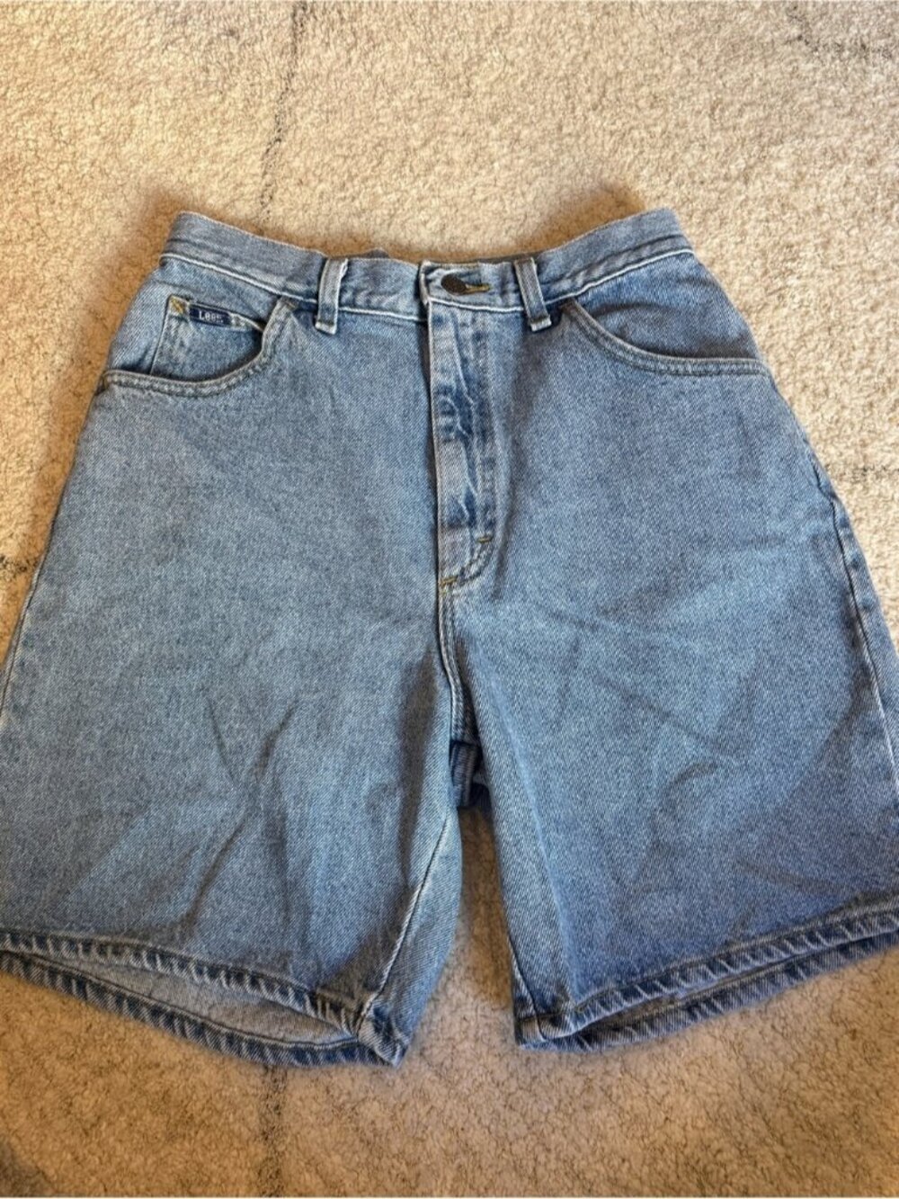 Women’s Light Blue Denim Shorts Size 12
